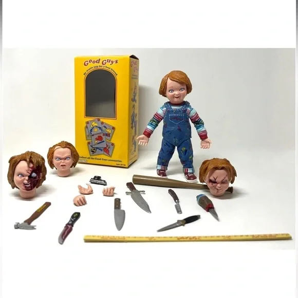 NIB NECA 4in Scale Ultimate Chucky Action Figure - Picture 4 of 16